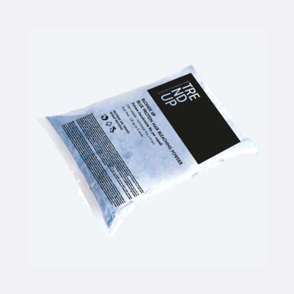 POLVERE DECOLORANTE BLU PER CAPELLI BLONDE UP-BLUE TREND UP