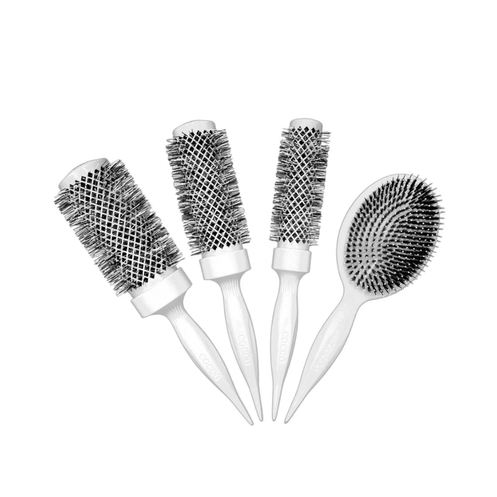 COCCO AURA BRUSH SET 4 PEZZI - SET DI PENNELLI - Romidò Shop - Prodotti Per Parrucchieri, Estetiste e Barber