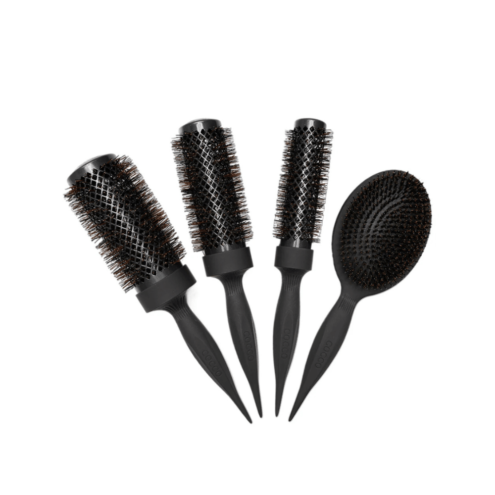 COCCO AURA BRUSH SET 4 PEZZI - SET DI PENNELLI - Romidò Shop - Prodotti Per Parrucchieri, Estetiste e Barber