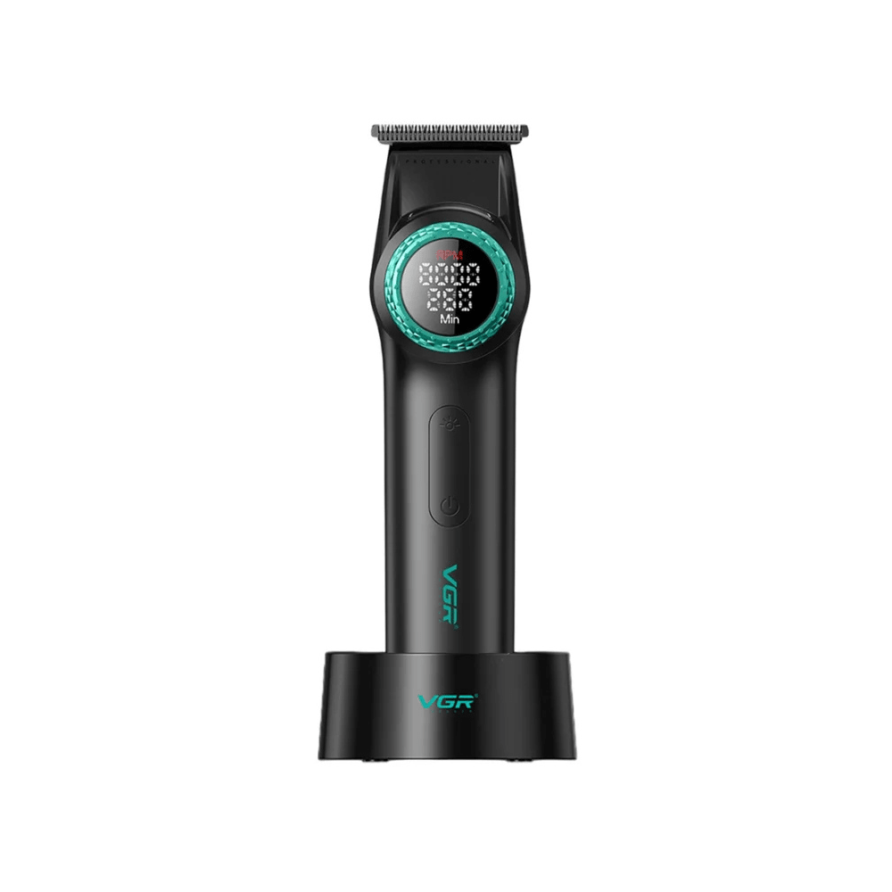 VGR TRIMMER PROFESSIONAL V - 977 - GREEN - Romidò Shop - Prodotti Per Parrucchieri, Estetiste e Barber