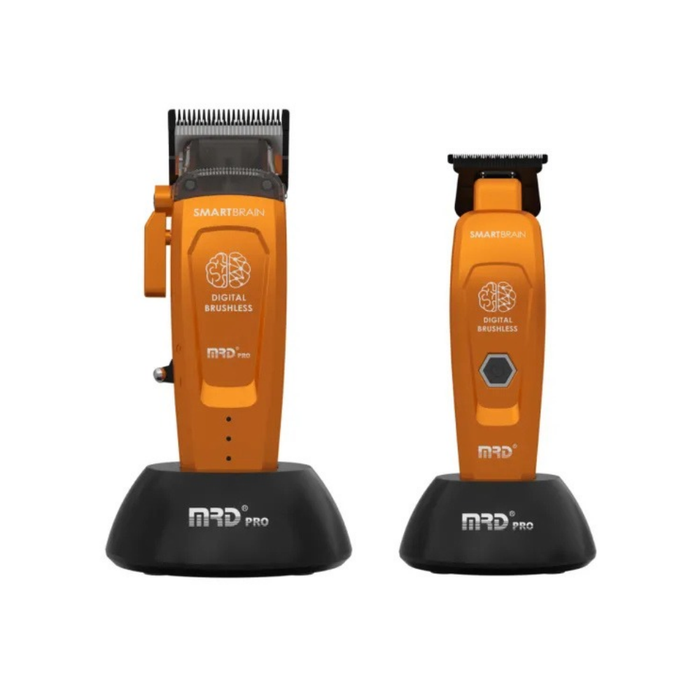MRD Smartbrain Metal Orange Combo – Kit Professionale da Barbiere mrd pro