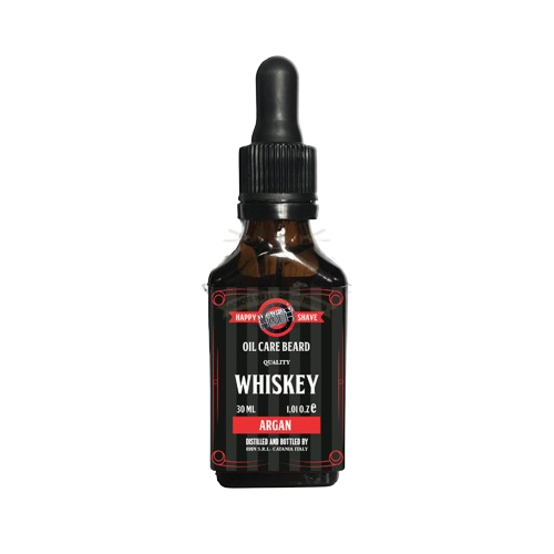 OIL CARE BEARD ARGAN  WHISKEY HAPPY HOUR