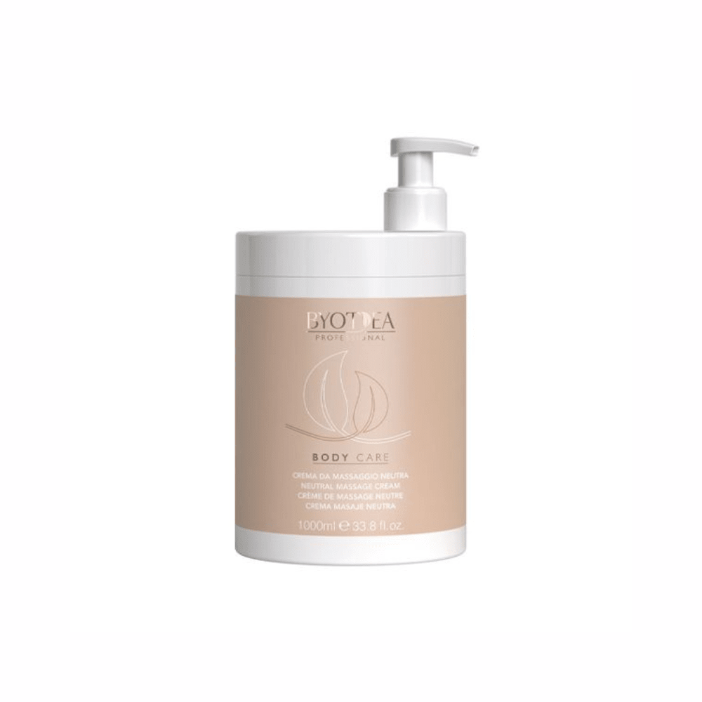 BYOTEA BODY CARE - CREMA MASSAGGIO NEUTRA 1000ml - Romidò Shop - Prodotti Per Parrucchieri, Estetiste e Barber